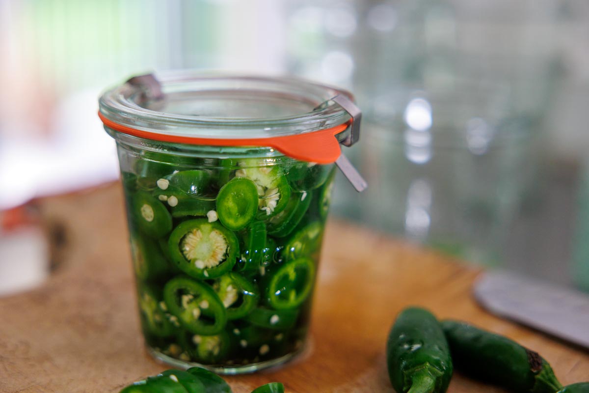 Inlagda jalapenos