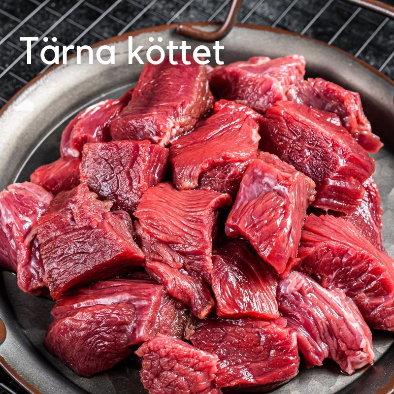 Tärnat viltkött