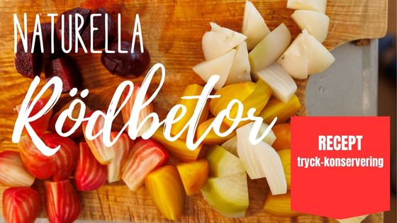 Naturella konserverade rödbetor