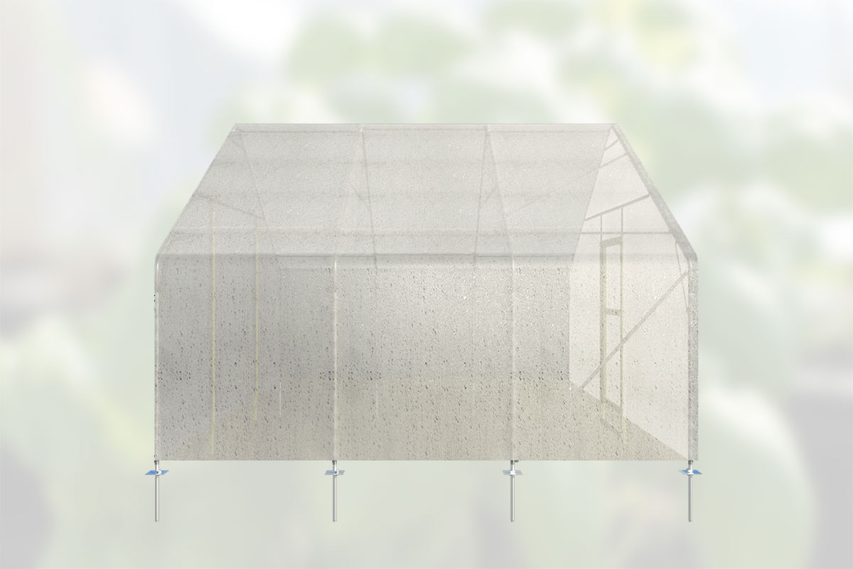 Tunnelväxthus Växa 6,5 x 4,5m