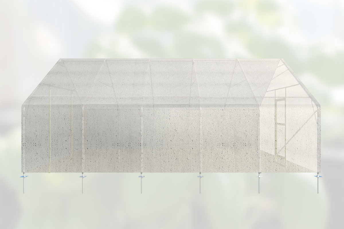 Tunnelväxthus Växa 6,5 x 7,5m